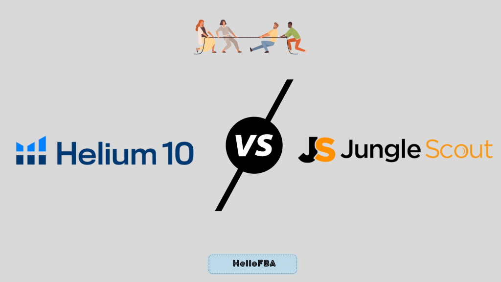 Helium 10 vs Jungle Scout - HelloFBA