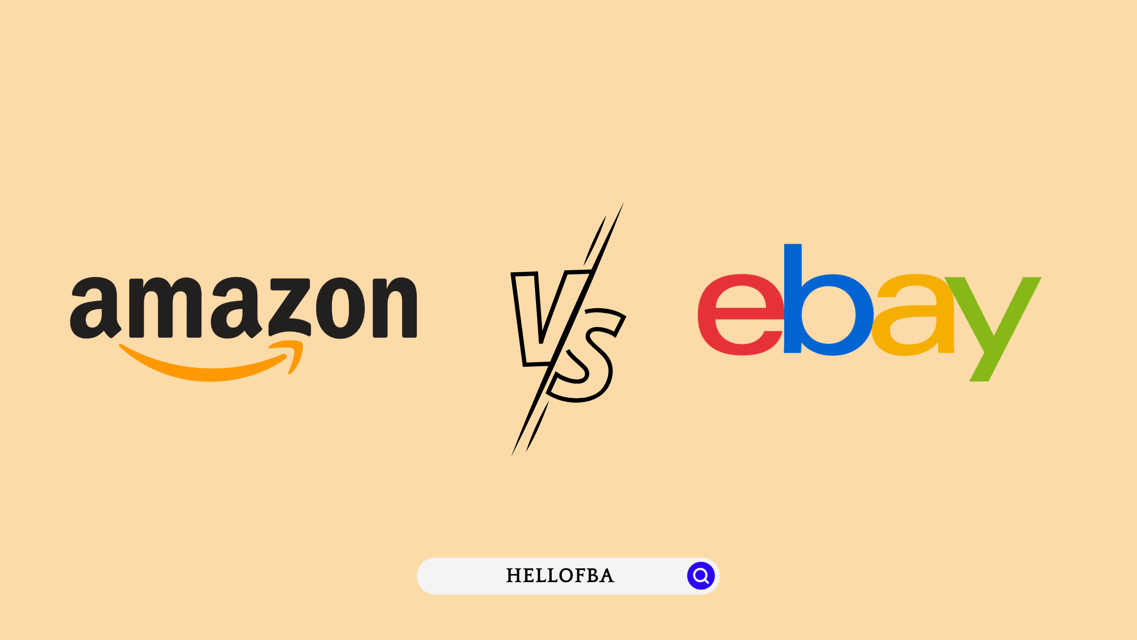 Amazon vs eBay - HelloFBA