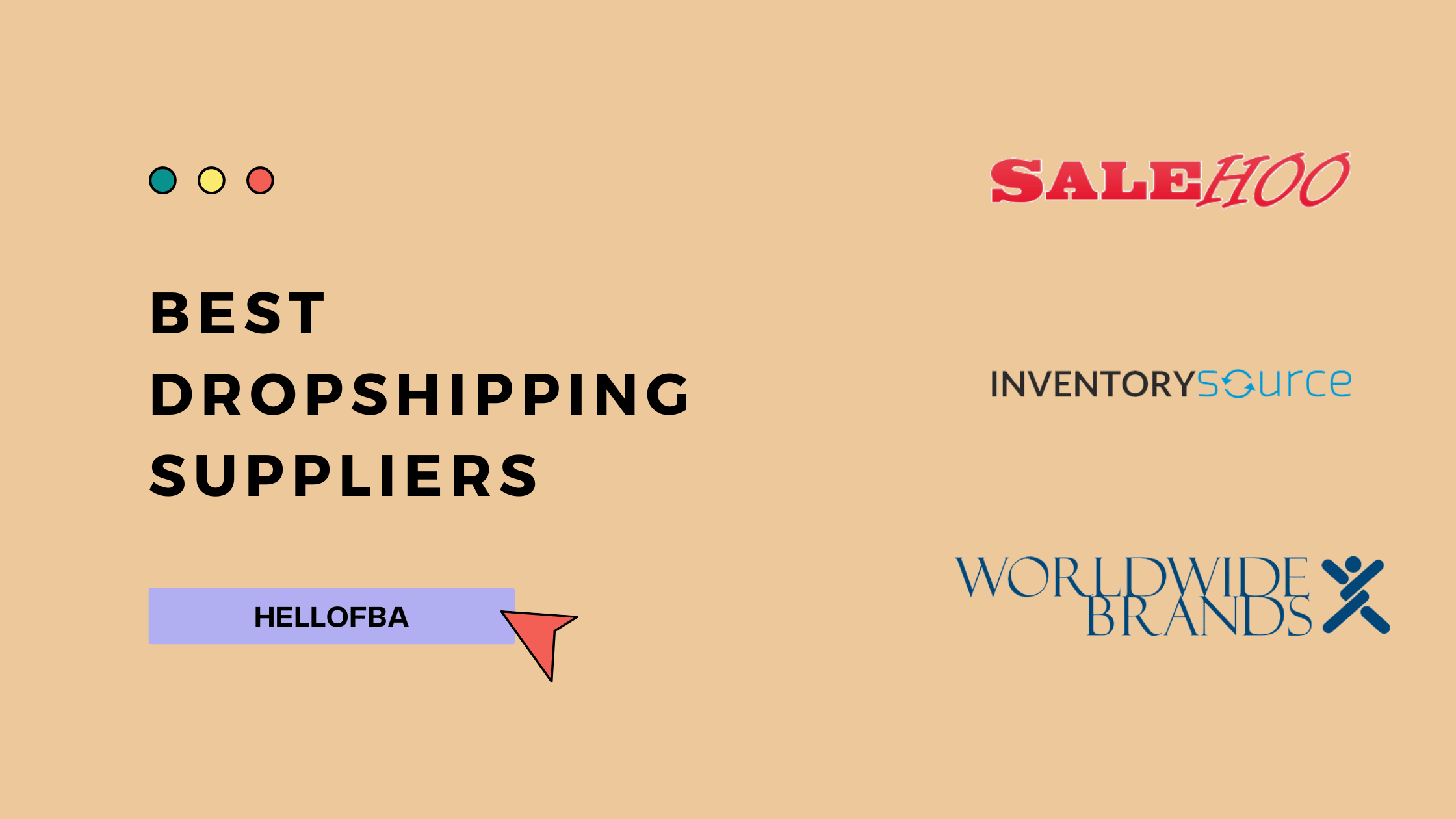 Best Dropshipping Suppliers - HelloFBA