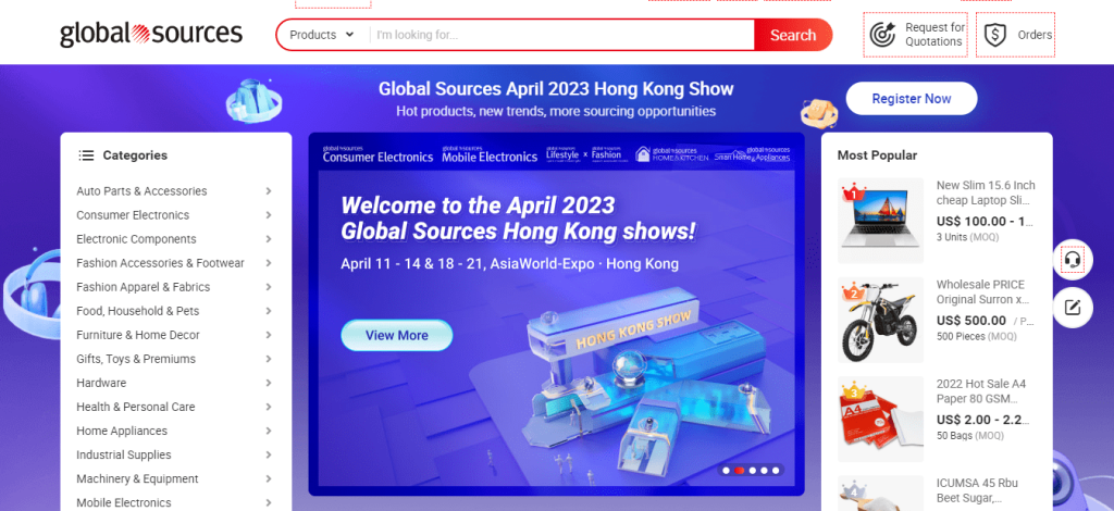 Wholesale Websites-Global Sources