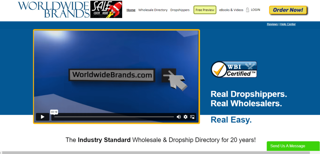 Wholesale Websites-Worldwide Brands