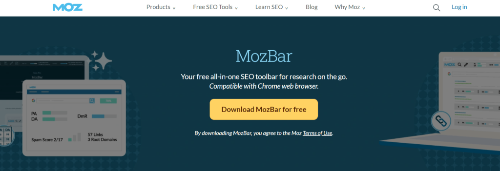 MozBar Extension